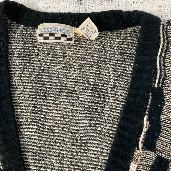 PATCHWORK CARDIGAN MEDIUM VERY 80s 90s - Picture 6 of 6